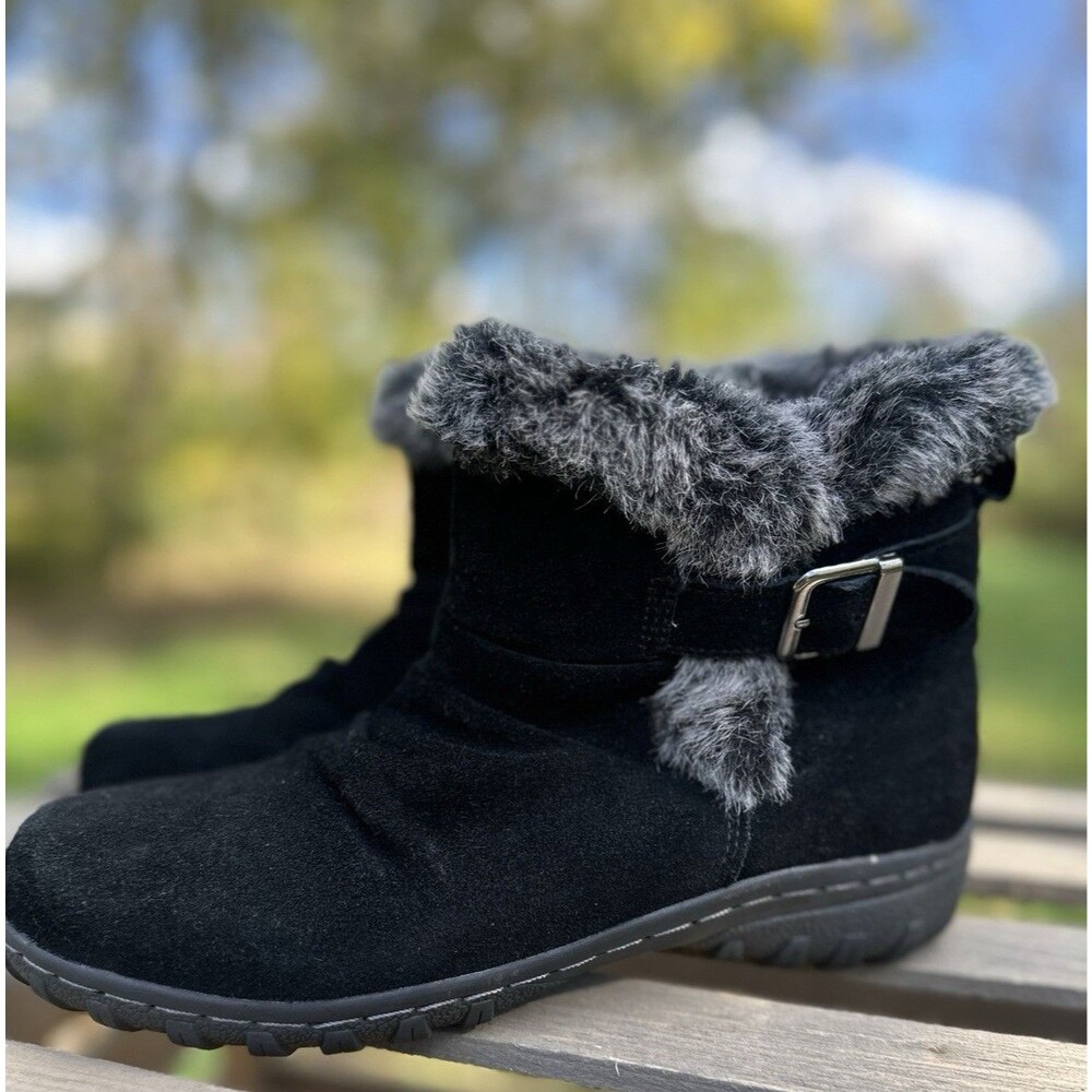 WINTER KHOMBU SIZE 8 ANKLE BOOTS LINDSEY nice!
